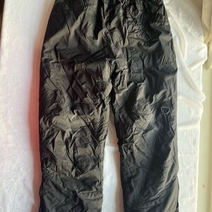 Climate Control kids size 10/12 medium black elastic waist snow pants